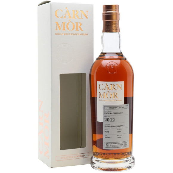 Carn Mor Caol Ila 2012 8 Year Old (70cl, 47.5%) | DistillersMarket.com.